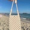Bolsa Luna 1 em Macramê 3 Bolsa Luna 1 em Macramê