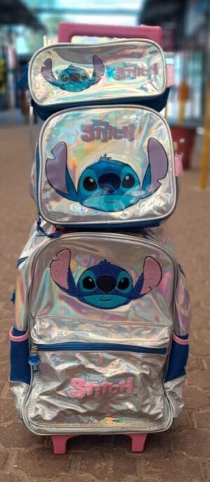 Kit Escolar Stitch Holográfico