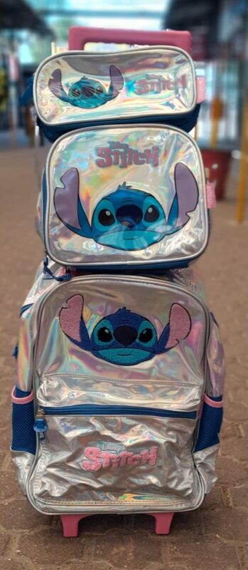 Kit Escolar Stitch Holográfico 1 Kit Escolar Stitch Holográfico
