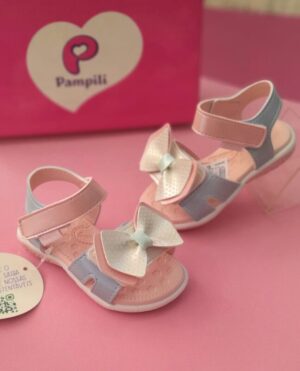 Sandália com Abertura em Velcro Pampili Mavie