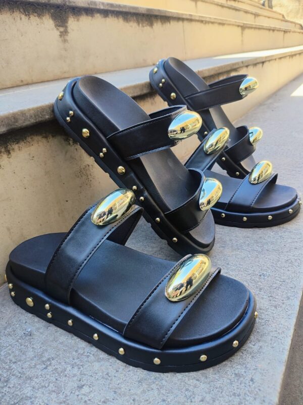 Sandália Lilica Flatform Papete Feminina 3 Sandália Lilica Flatform Papete Feminina - Imagem 3