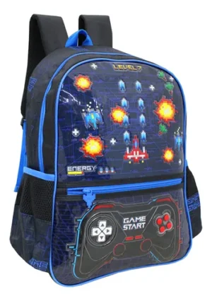 Mochila Vídeo Game Start Costas
