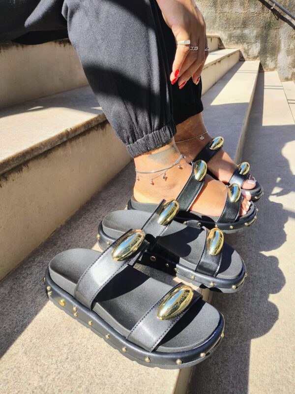 Sandália Lilica Flatform Papete Feminina 2 Sandália Lilica Flatform Papete Feminina - Imagem 2