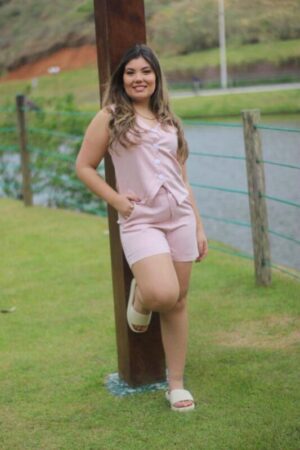 Conjunto Short e Colete