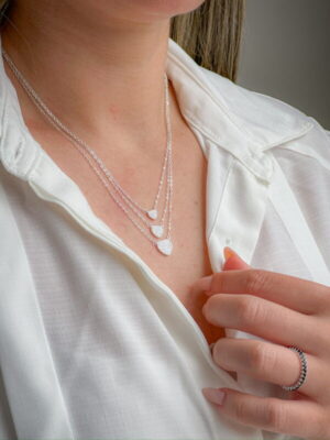 Cordão Triplo Coração