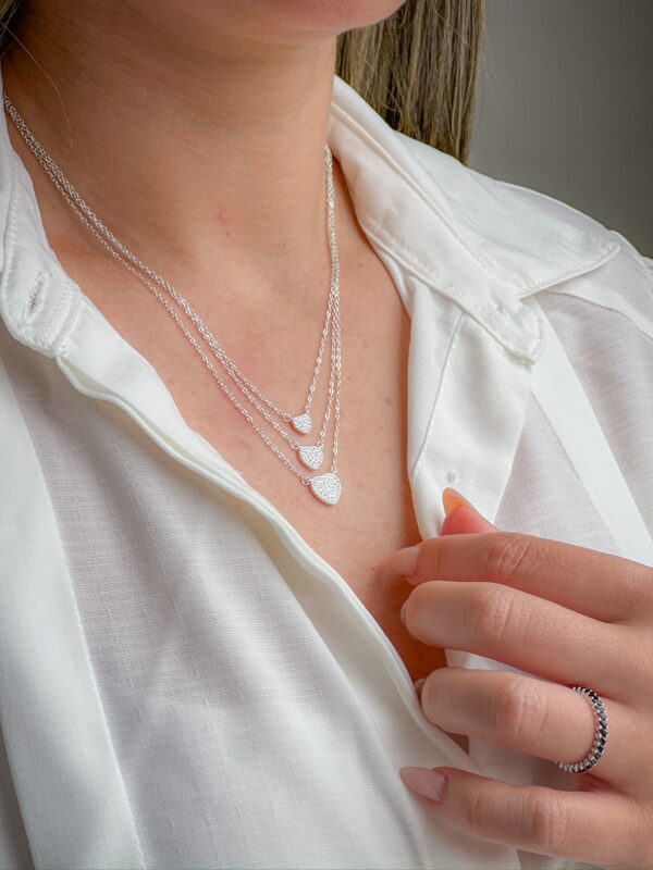 Cordão Triplo Coração