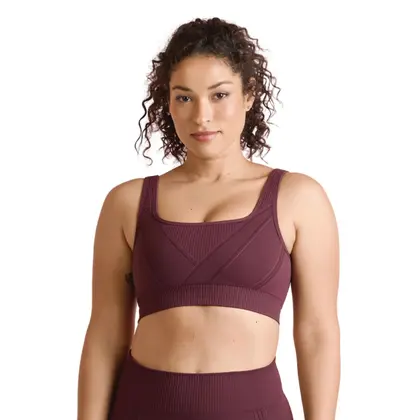 Top Lupo Sports Max II Sem Costura Alta Sustentação Fitness Cor Ameixa 1 Top Lupo Sports Max II Sem Costura Alta Sustentação Fitness Cor Ameixa