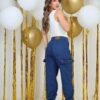 Calça Jeans Jogger Bolso Faca 8 Calça Jeans Jogger Bolso Faca