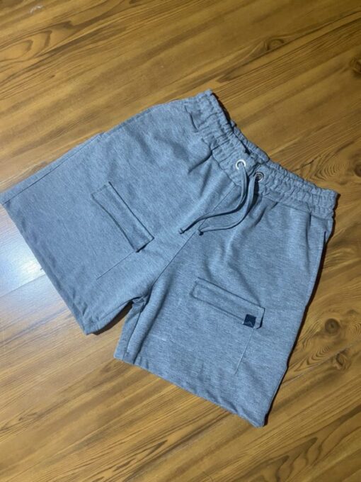 Bermuda Moletom Bolso Frontal 3 Bermuda Moletom Bolso Frontal - Imagem 3