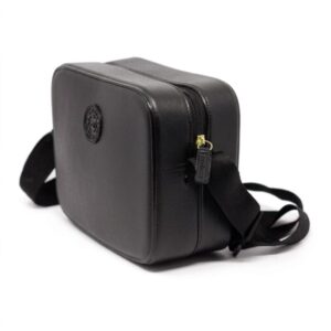 Bolsa Tiracolo Moleca Transversal Preta Quadrada Original