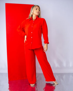 Camisa feminina oversized