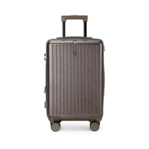 Mala Bordo 10kg Bagagem de Mão Expansivel Padrão ANAC - Café