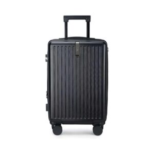 Mala Bordo 10kg Bagagem de Mão Expansivel Padrão ANAC - Preta