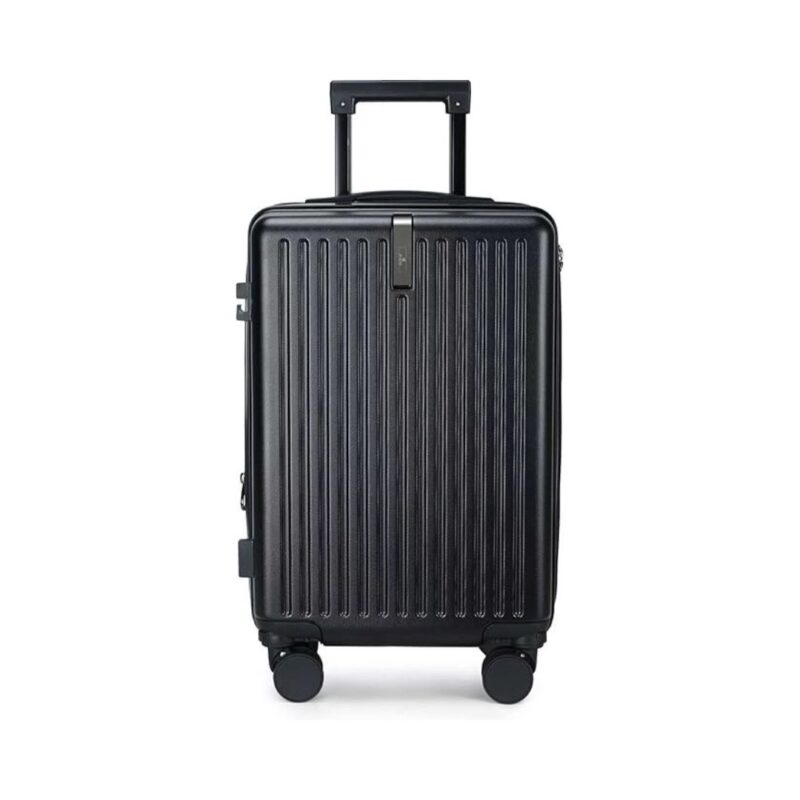 Mala Bordo 10kg Bagagem de Mão Expansivel Padrão ANAC - Preta