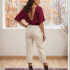 Blusa em Viscose Com Mangas 3 Blusa em Viscose Com Mangas